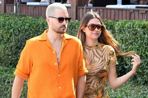 Scott Disick and Amelia Hamlin enjoy family date night with his kids