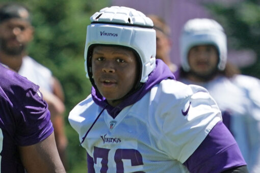 Vikings drop recent draft pick who was shot four times