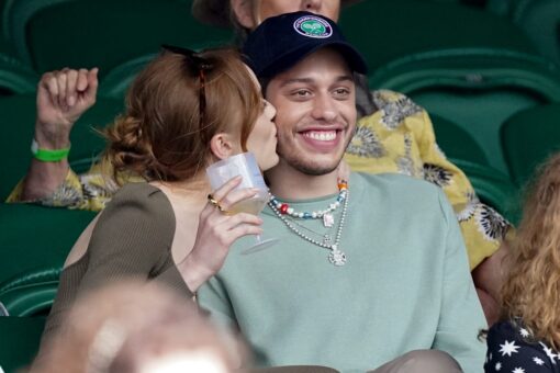 Pete Davidson, Phoebe Dynevor smitten in first public event appearance at Wimbledon