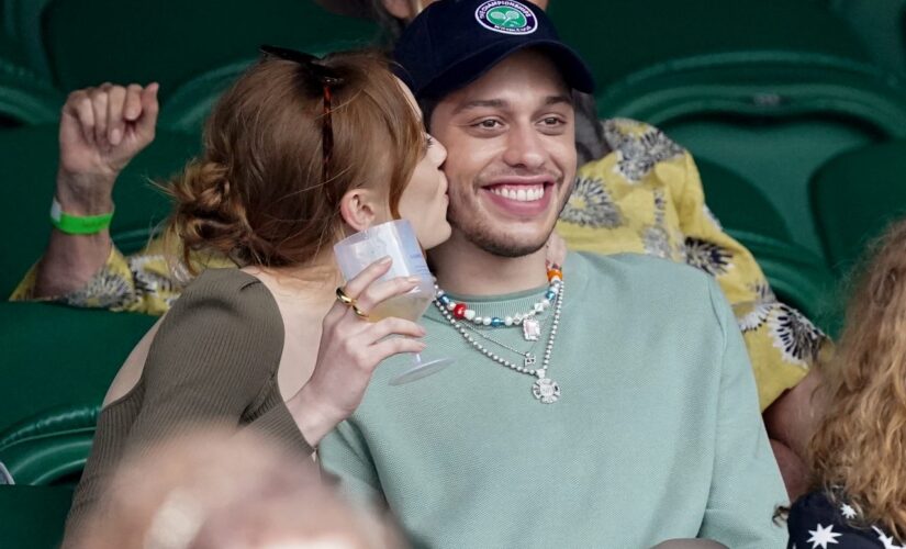 Pete Davidson, Phoebe Dynevor smitten in first public event appearance at Wimbledon