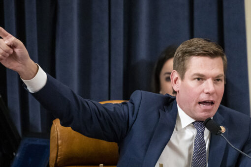 Eric Swalwell accuses Gaetz, Cruz, Jordan of putting on an act, says they’re ‘better suited to work’ at WWE