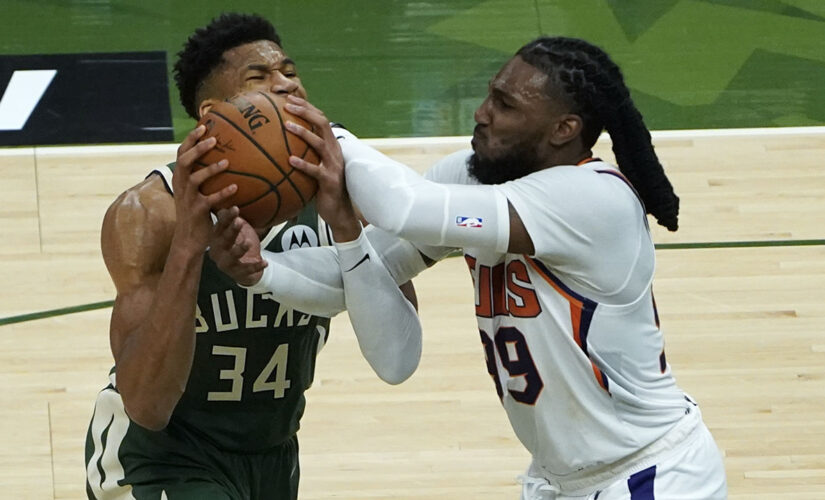 Bucks’ Giannis Antetokounmpo on foul complaints: ‘I take a pretty good beating out there’