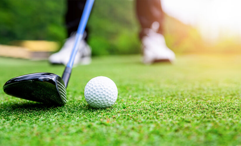 Teen has golf ball struck by lightning after smashing his drive