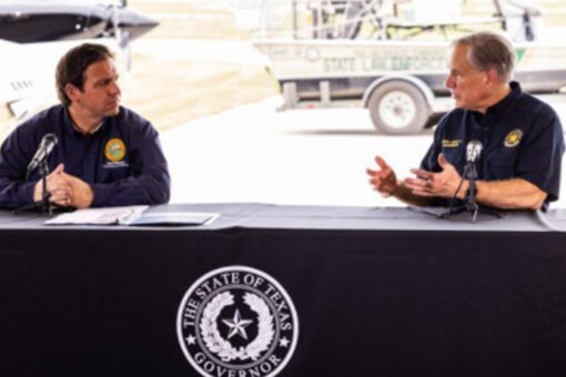 Govs. DeSantis and Abbott, in border visit, warn migrant crisis ripple effect on other states