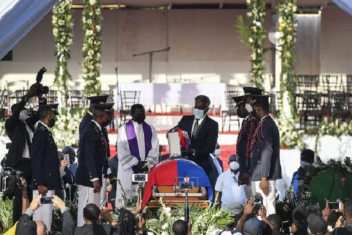 Jovenel Moïse funeral: Haiti president’s hometown holds ceremony amid violence