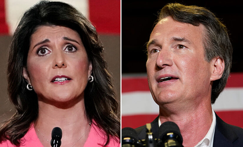 Nikki Haley hits the campaign trail with Virginia gubernatorial hopeful Glenn Youngkin