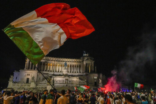 Italy erupts as Europe’s soccer champions come home to Rome