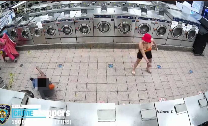 Wild video shows women beat Brooklyn laundromat worker