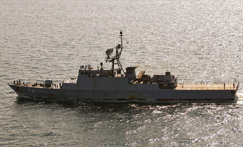 Iranian destroyer spotted by Danish navy in Baltic Sea