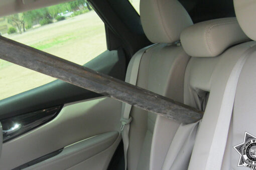 Arizona driver nearly impaled after metal pole crashes through her windshield: report