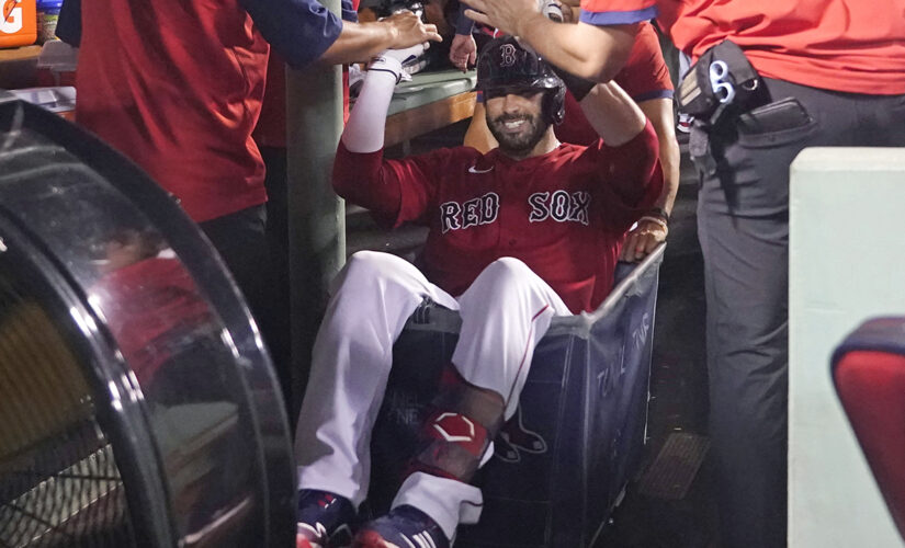 Martinez, Renfroe lift Red Sox over Royals 6-2 amid delays
