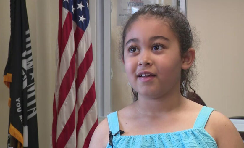 7-year-old girl helps raise money for homeless veterans: ‘Help home first’
