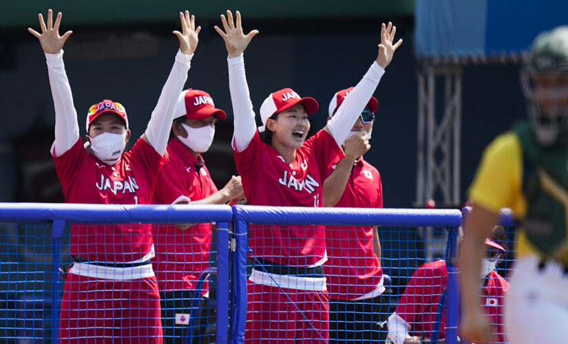 Japan tops Australia in softball as delayed Tokyo Games open