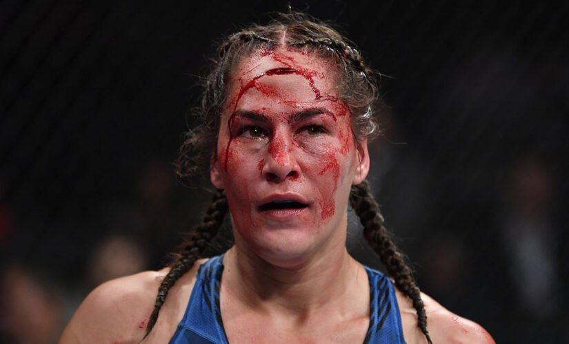 Jessica Eye suffers brutal cut on forehead during UFC 264 bout, blood pours down her face