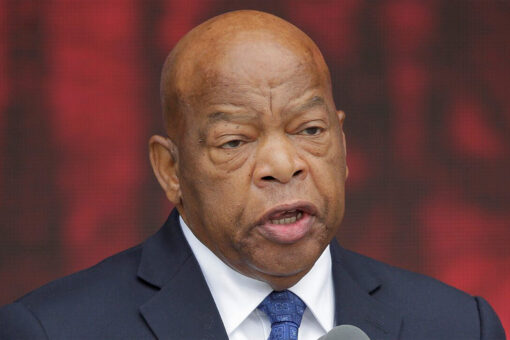 Navy christens ship for late John Lewis on the 1-year anniversary of his passing