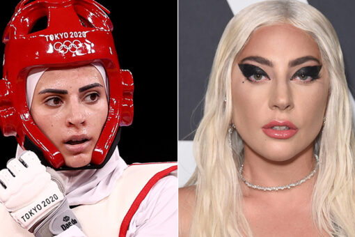 Lady Gaga lookalike Julyana Al-Sadeq competes at Tokyo Olympics