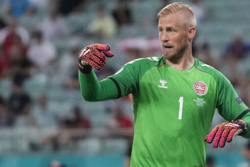 Denmark’s Kasper Schmeichel takes swipe at England before Euro 2020 match