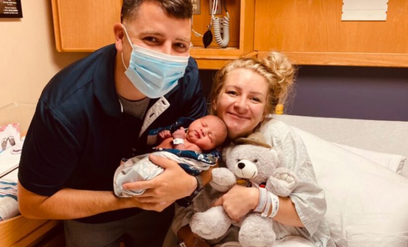 Trooper escorts woman in labor to hospital after pulling her over for speeding