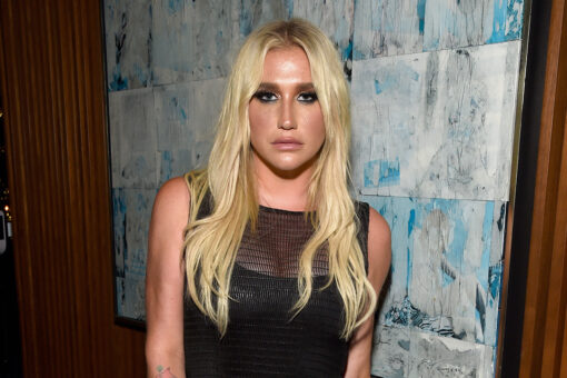 Kesha stuns in sheer black dress paired with thong bodysuit at movie premiere