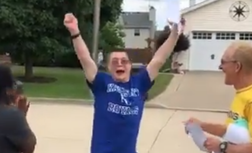 High school graduate’s reaction to his college acceptance letter goes viral: ‘Fought hard for that’