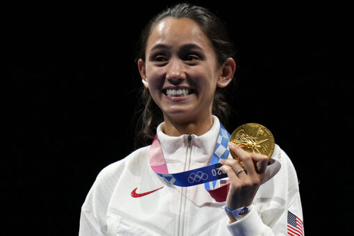 Lee Kiefer makes Team USA history as first athlete to win gold in women’s individual foil