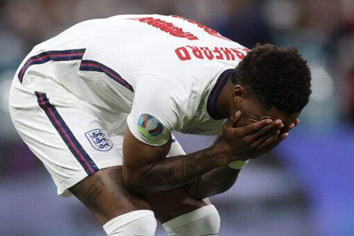England soccer players subjected to racial abuse online following Euro 2020 loss