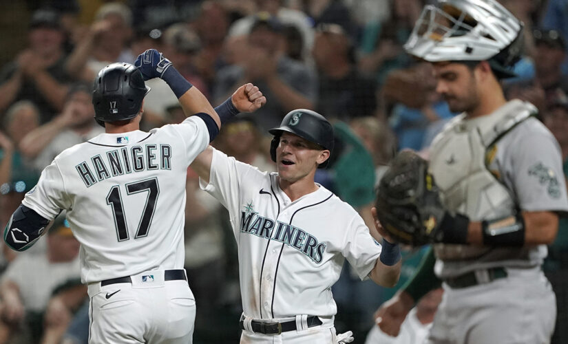 Mariners win on another wild pitch again against A’s