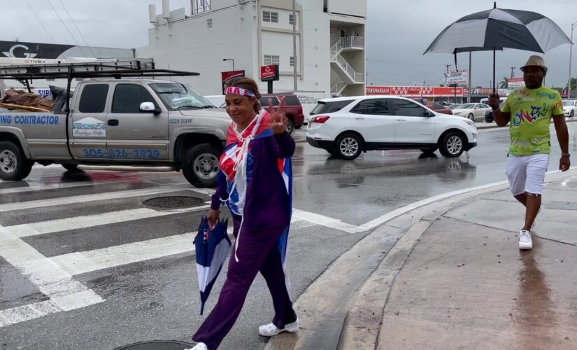 Cuban American protesters shut down expressway in Miami, blame Biden for lack of support