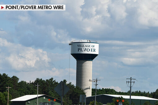 Wisconsin water tower repainted with embarrassing typo