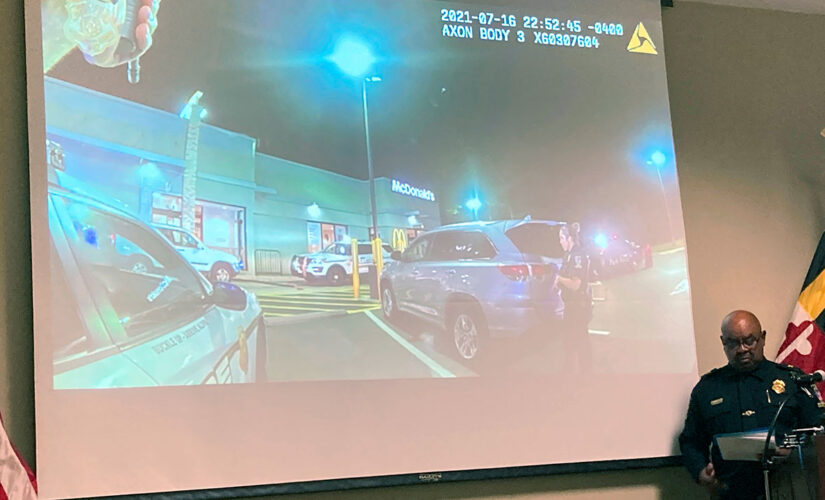 Maryland police show bodycam video of deadly officer-involved shooting of Black man at McDonald’s drive-thru