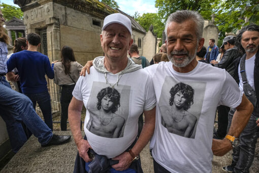 Doors fans remember Jim Morrison in Paris on 50th anniversary of his death