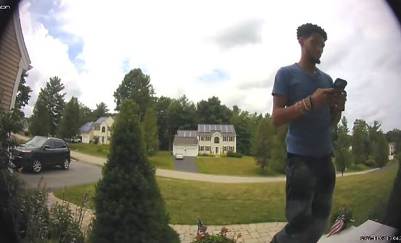 Mom shares video of stranger who ‘snooped’ through home while kids were inside alone