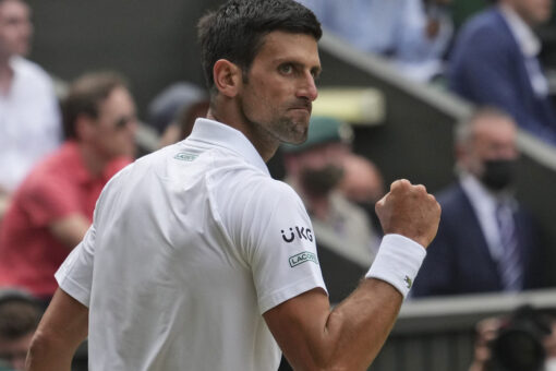 Novak Djokovic picks up historic Wimbledon victory over Matteo Berrettini