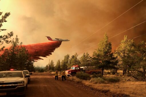 Wildfires threaten homes, land across 10 Western states