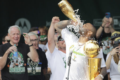 Milwaukee Bucks’ fans celebrate NBA championship with parade