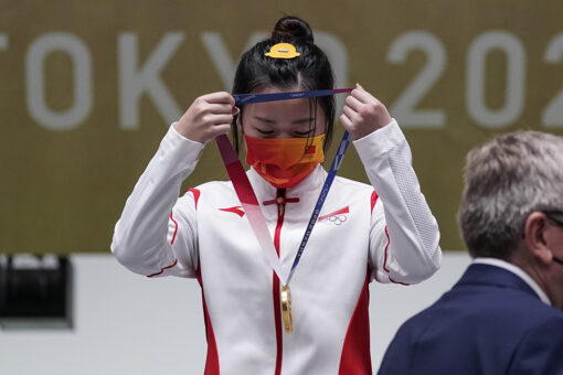 Tokyo Olympics’ first gold medal awarded in shooting event