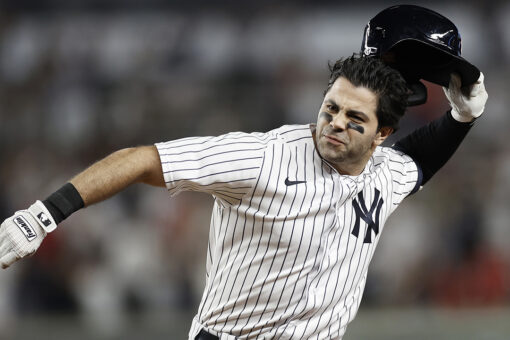 LaMarre’s pinch-hit single lifts Yanks over Phils 6-5 in 10