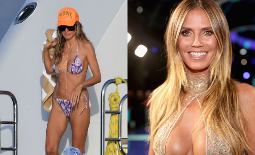 Heidi Klum goes topless while boating with husband Tom Kaulitz: ‘You put the biggest smile on my face’
