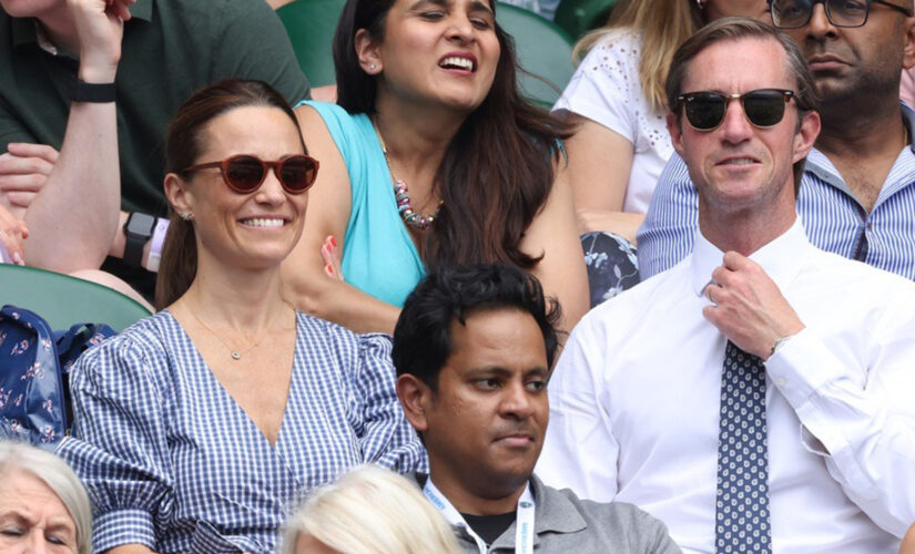 Pippa Middleton spotted enjoying Wimbledon in rare outing after welcoming second child