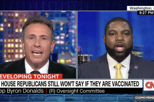 Rep. Byron Donalds, Chris Cuomo clash as CNN host lectures lawmaker on COVID vaccine: ‘Please don’t berate me’