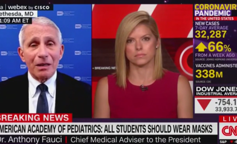 Fauci supports medical group’s call to mask 3-year-olds and older in school: ‘Reasonable thing to do’