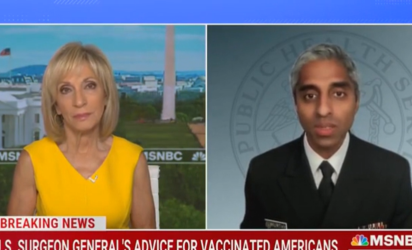 U.S. Surgeon General suggests vaccinated people wear masks outdoors as an ‘extra step’ to protect unvaccinated