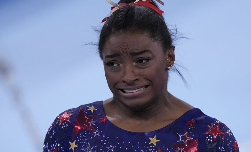 Simone Biles on tough Olympics start: Feels like ‘weight of the world on my shoulders at times’