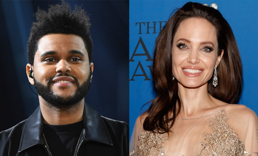 The Weeknd, Angelina Jolie spotted together during Los Angeles outing