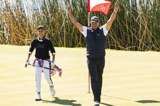 Tiger Woods’ celebrity golf series launches with video shot day before car crash