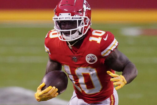 Chiefs WR Tyreek Hill still fuming over February’s Super Bowl loss to the Bucs