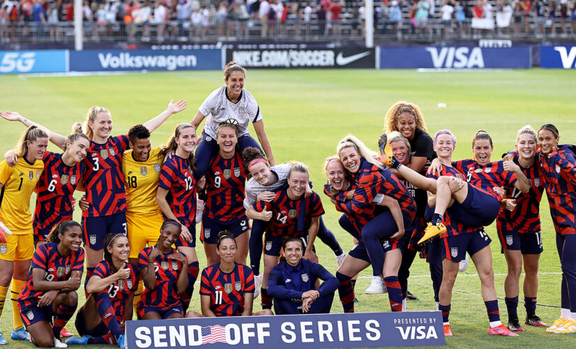 US Soccer denies women’s team disrespected WWII veteran before send-off match