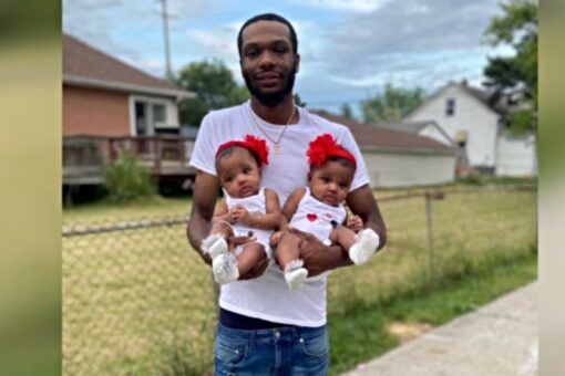 Father saves his infant twin girls from house fire