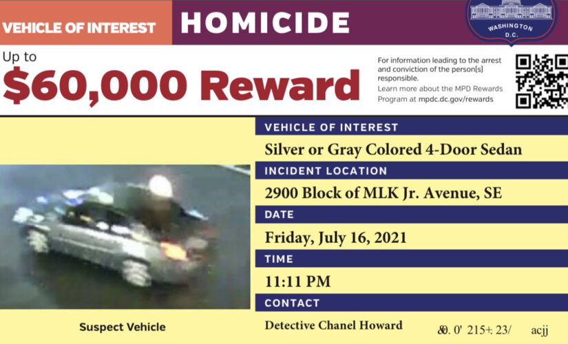 Vehicle used in DC drive-by-shooting that killed 6-year-old girl was found burned: report