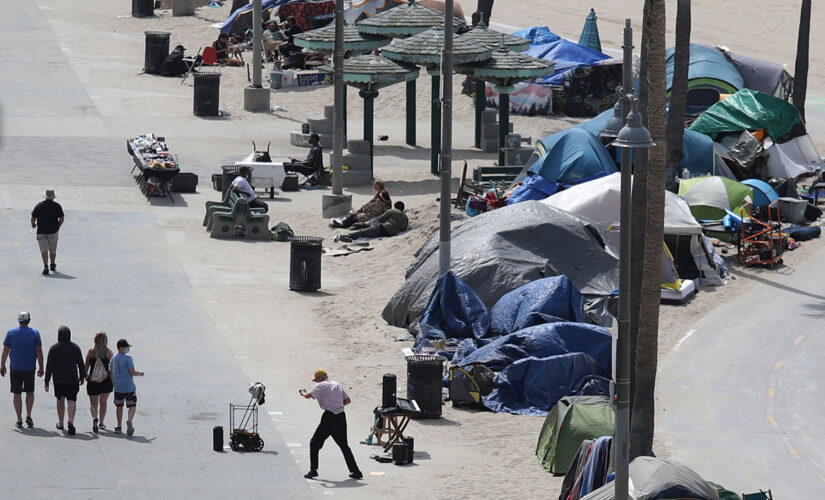 Brawl breaks out on Venice Beach Boardwalk
